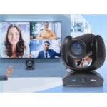 Câmara de Conferência AVer CAM570 4K Dual Lens | IA com Seguimento de Voz e Enquadramento Automático | Zoom 36x | Zoom Certificado e Teams
