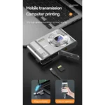 Câmera Digital Amadora 50MP | 16X | Câmera | Anti-Vibração | Preto