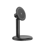 Carregador Sem Fios MagSafe 30W Qi2 | Suporte Magnético Smartphone | Fast Charge USB-C | Alinhamento Automático Inteligente