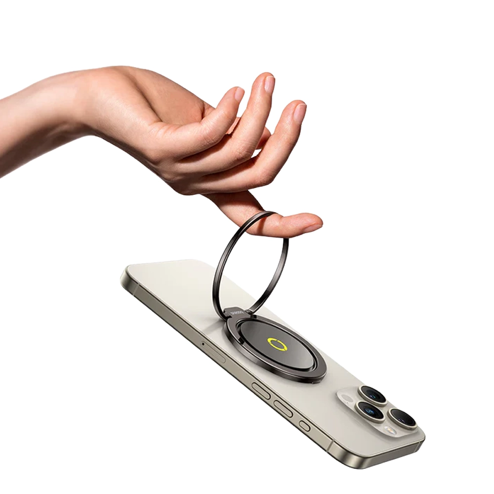 Suporte Para Smartphone Magnético (MagSafe) Baseus MagPro II 8 Suporte Automóvel Magnético Baseus MagPro II Tablier | MagSafe | 20 Ímanes N56 | Estrutura All-Metal Triarticulada | Rotação 360º 932172646943