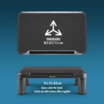 Suporte de Monitor NGS Ajustável em 3 Alturas | Elevador de Ecrã Ergonómico com Gestão de Cabos | Base Antiderrapante para Monitor e Portátil 435430627602